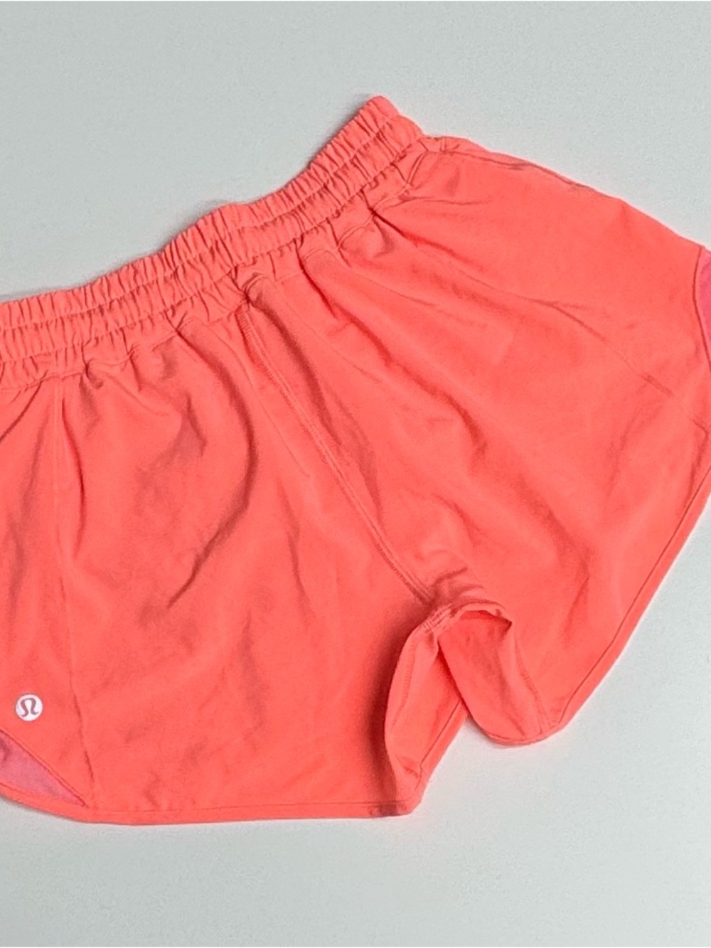 lululemon athletica Coral Pink Athletic Shorts